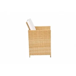 Matgrupp/Utegrupp 10 platser | 6 Stolar & 4 Pallar | Skärhamn beige