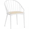 Matstol med konstrottingsits | 2-pack | Vit | Dalby
