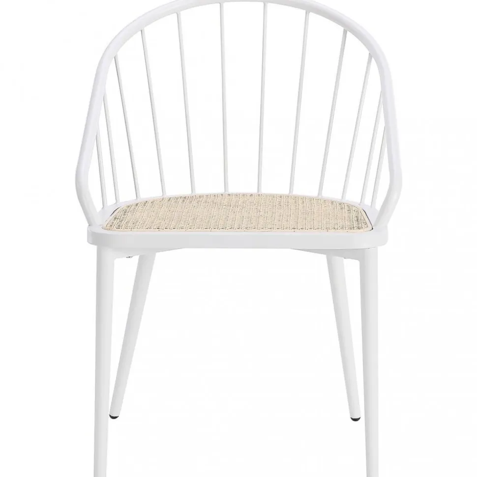 Matstol med konstrottingsits | 2-pack | Vit | Dalby