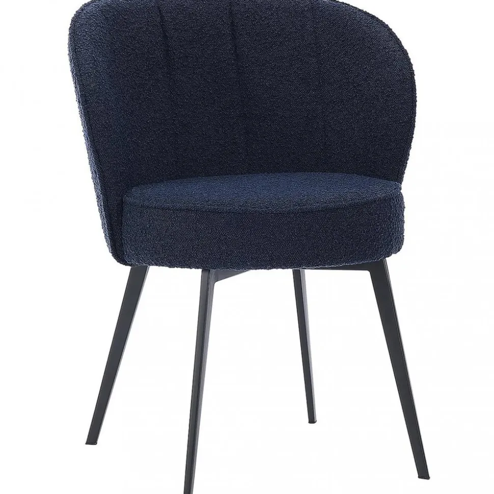 Matstol med skumstoppning| 2-pack | Mörkblå | Kolviken
