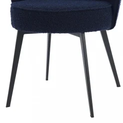 Matstol med skumstoppning| 2-pack | Mörkblå | Kolviken