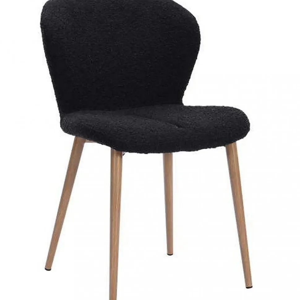 Matstol | 2-pack | Svart | Björkfors