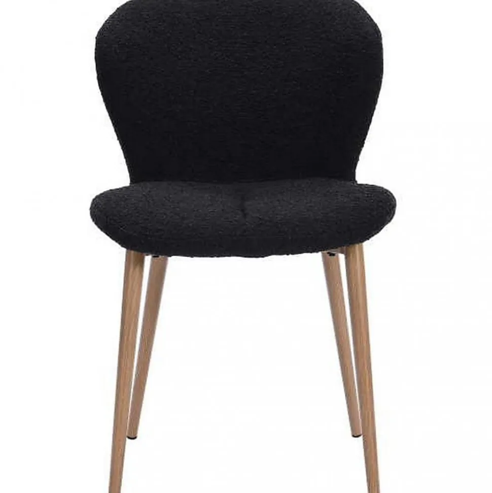 Matstol | 2-pack | Svart | Björkfors