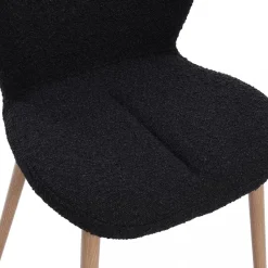 Matstol | 2-pack | Svart | Björkfors