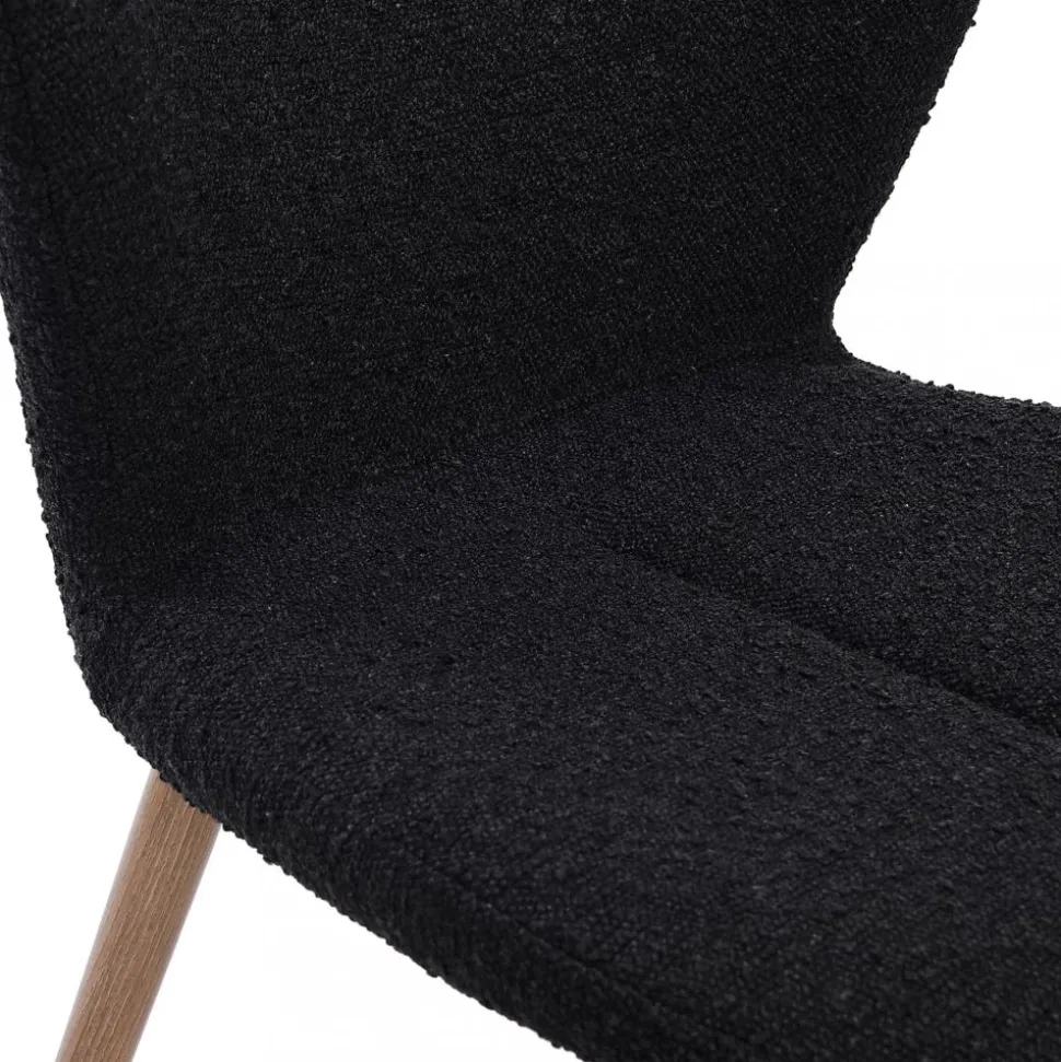 Matstol | 2-pack | Svart | Björkfors