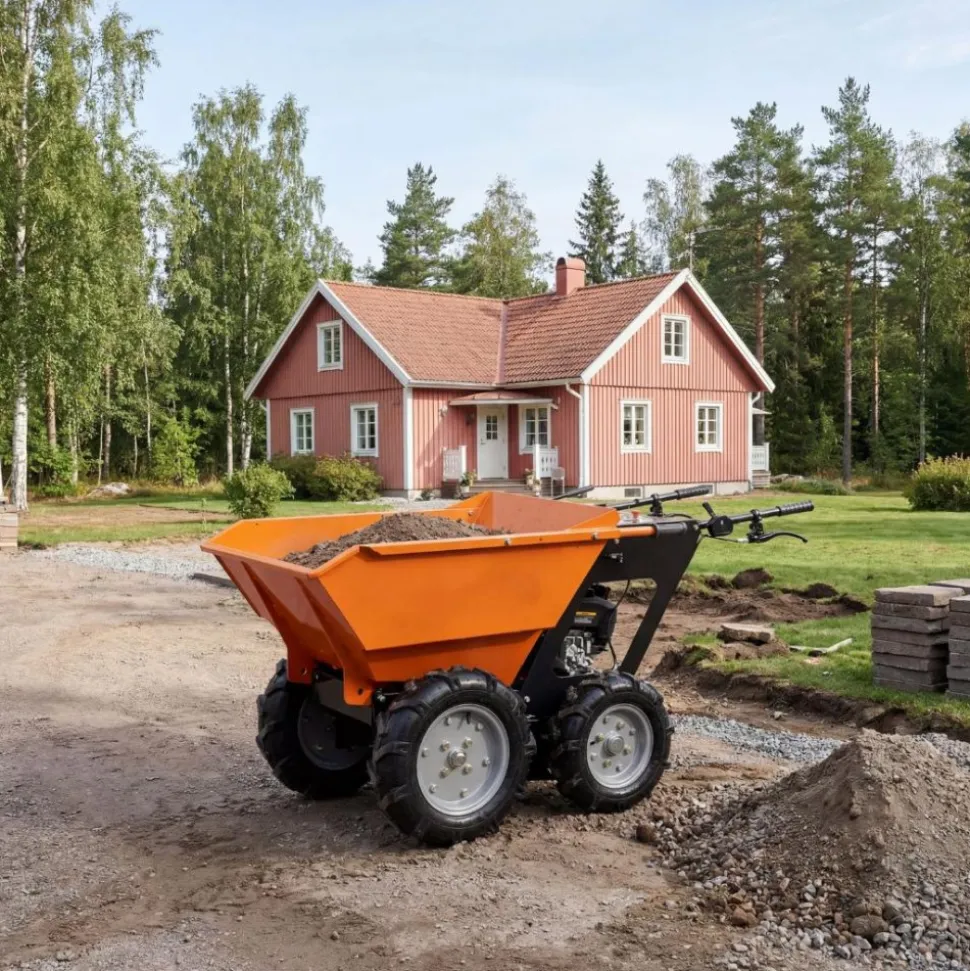 Minidumper / Motordriven skottkärra 196cc | 250kg