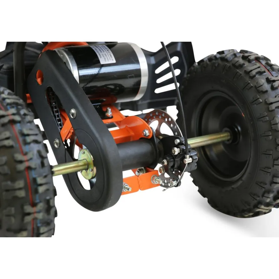 Mini El-ATV för barn - Vit