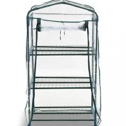 Miniväxthus 0,3m² | Stålram med plastöverdrag