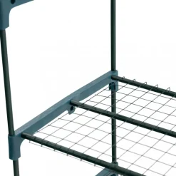 Miniväxthus 0,3m² | Stålram med plastöverdrag