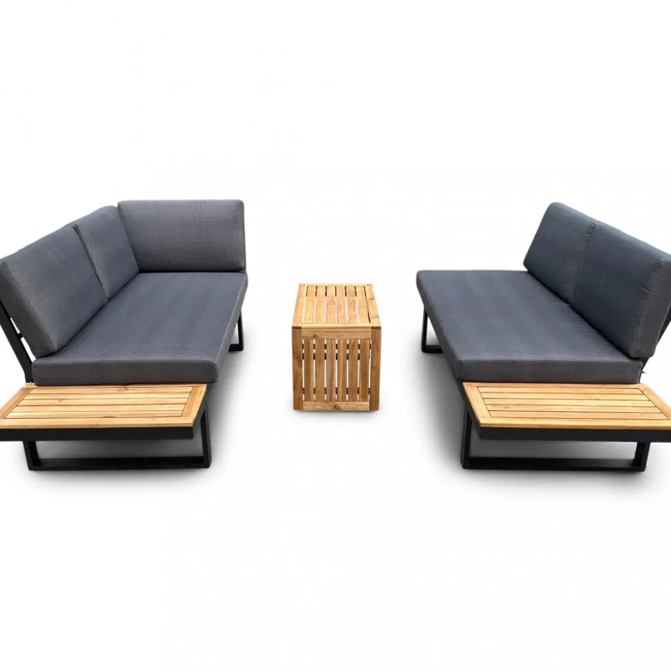 Mångsidig modulsoffa / loungegrupp i Akacia | Bullandö