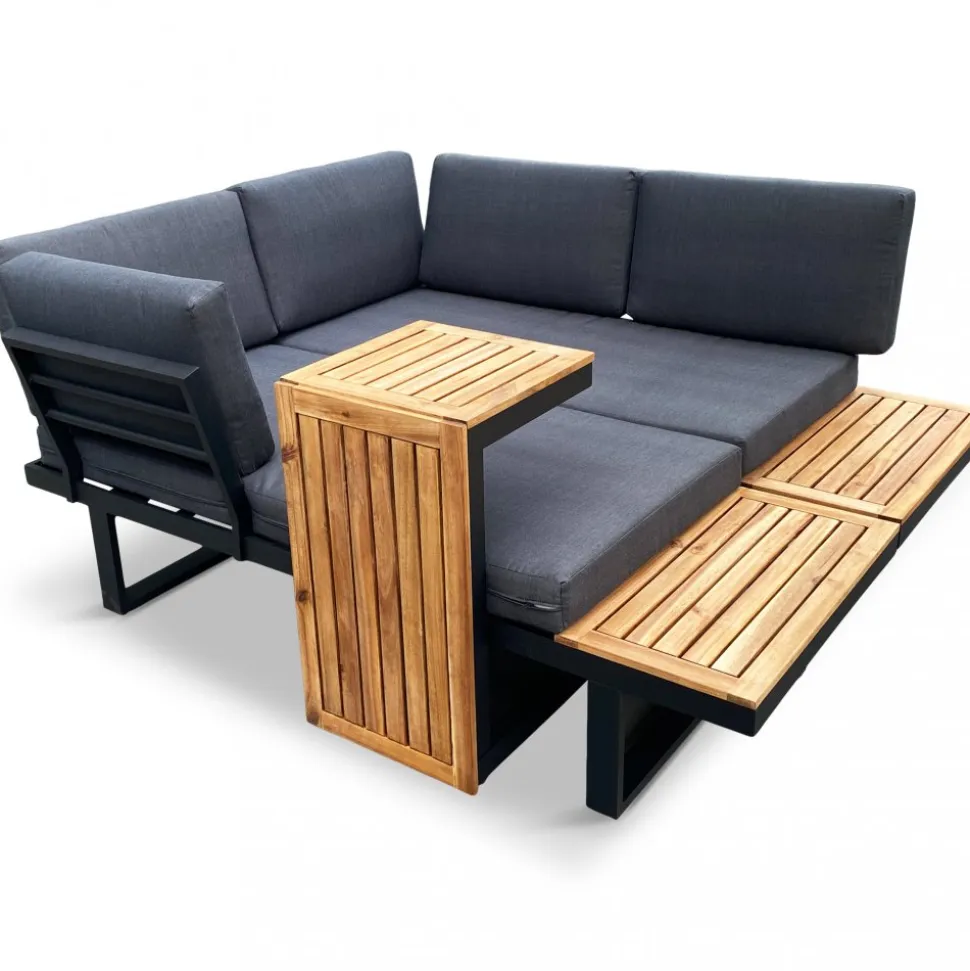 Mångsidig modulsoffa / loungegrupp i Akacia | Bullandö