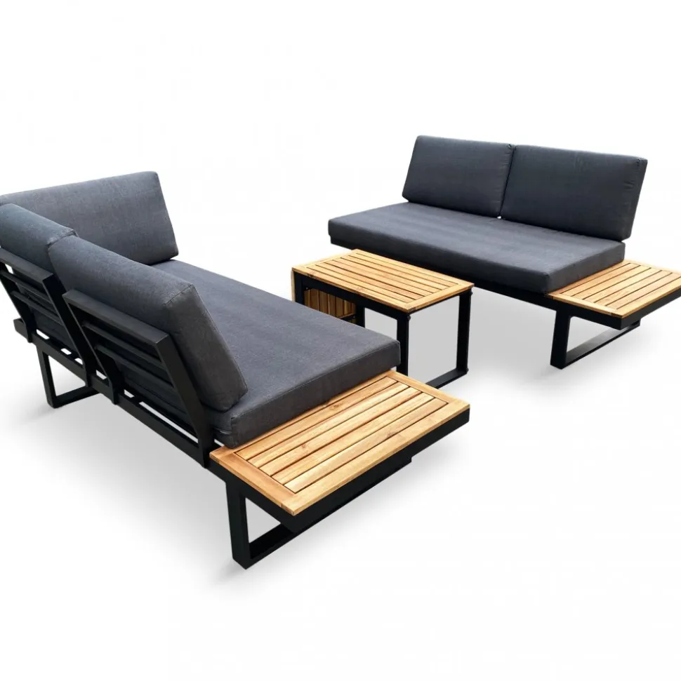 Mångsidig modulsoffa / loungegrupp i Akacia | Bullandö