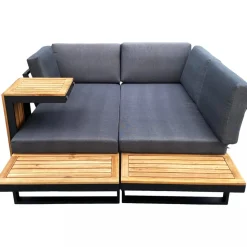 Mångsidig modulsoffa / loungegrupp i Akacia | Bullandö