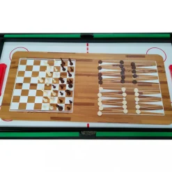 Multi spelbord 4-i-1 | 107 x 61 cm