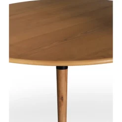 Omni Matbord Ø180 cm Oljad Ek | Stort runt matbord i skandinavisk design