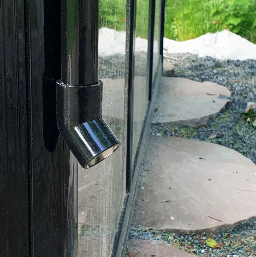 Orangeri/Lusthus 10m² | Sexkantigt växthus | Säkerhetsglas