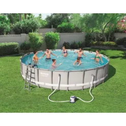 Ovanmarkpool 6,7 m diameter - Bestway Power Steel (56705)