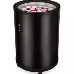 Party cooler | För 40 burkar | Tystgående | Svart