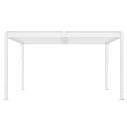 Pergola | Öppningsbart lamelltak | 4x3 | Vit