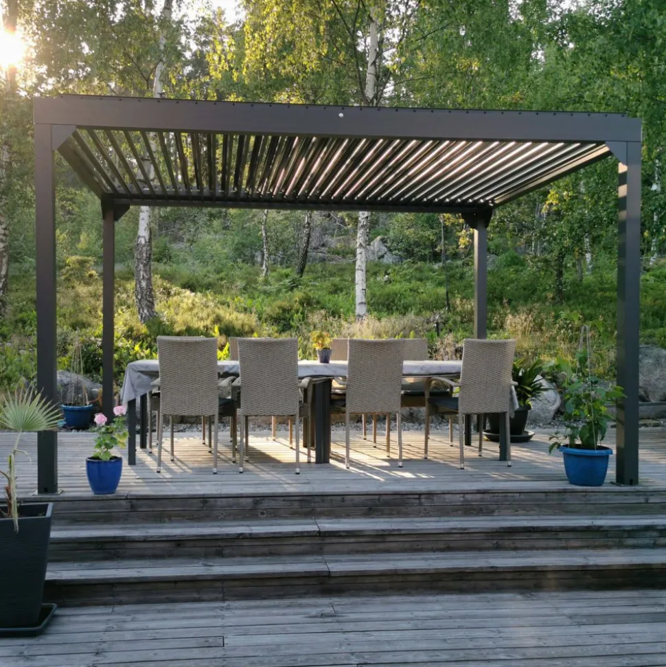 Pergola Premium | Öppningsbara lameller