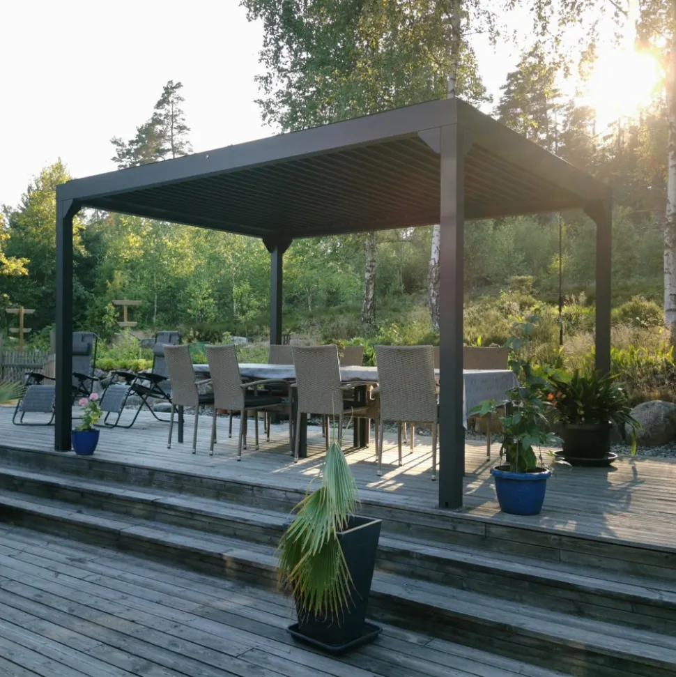 Pergola Premium | Öppningsbara lameller