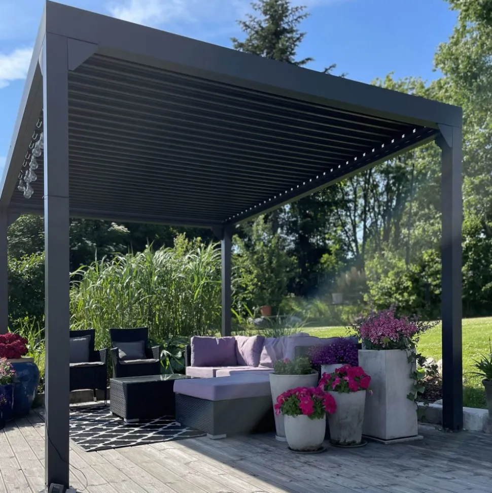 Pergola Premium | Öppningsbara lameller