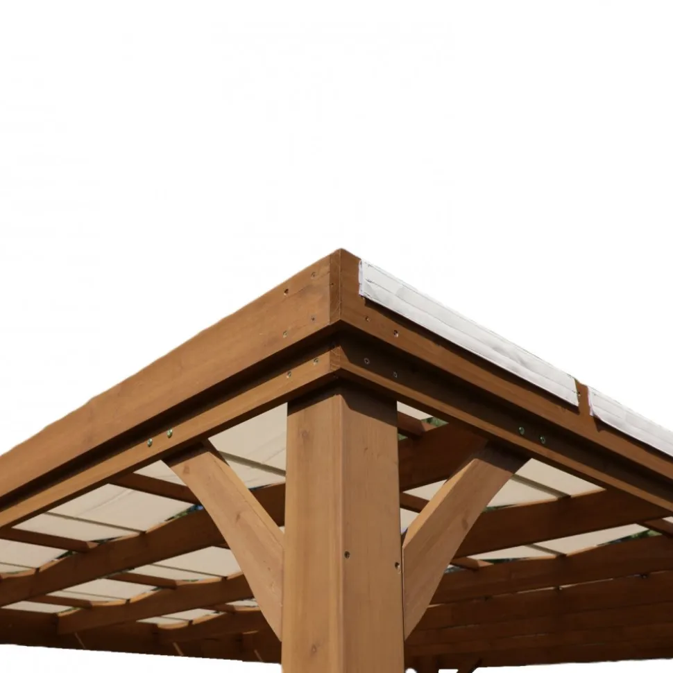 Pergola trä | 3,65x3m | Furu