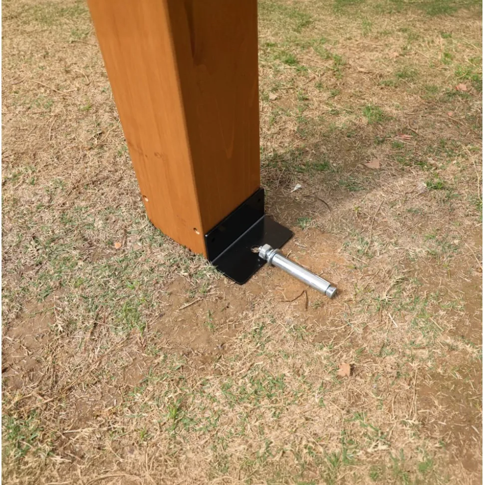 Pergola trä | 3,65x3m | Furu