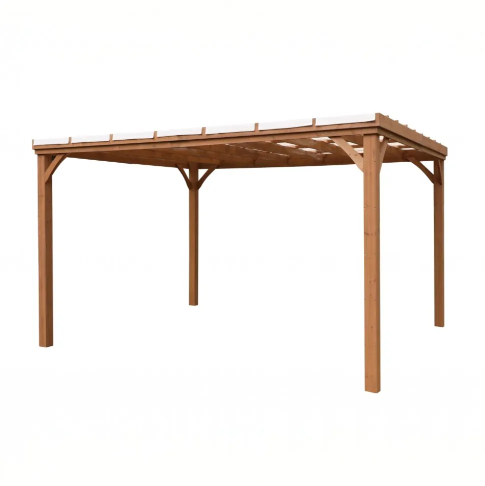 Pergola trä | 3,65x3m | Furu