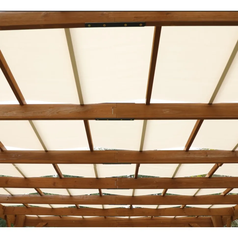 Pergola trä | 3,65x3m | Furu