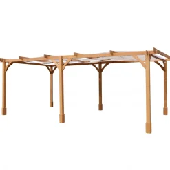 Pergola trä | 6x3 m | Furu