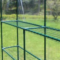 Plastväxthus 2m² | Stålram med PVC-överdrag