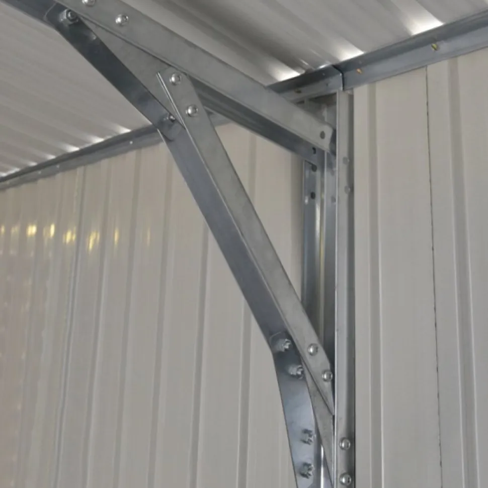 Plåtgarage 18m² | Dubbel dörr | Komplett byggsats