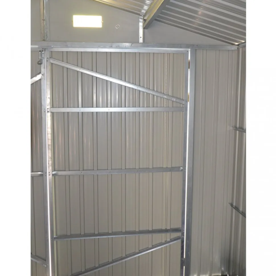 Plåtgarage 18m² | Dubbel dörr | Komplett byggsats