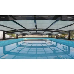 Pooltak 4x8m | Utan skenor | UV-skydd