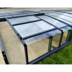 Pooltak 4x8m | Utan skenor | UV-skydd