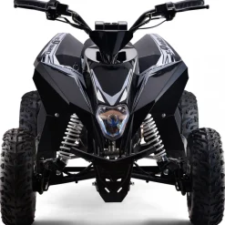 Premium El-ATV för barn | Litiumbatteri | 1300W | Svart