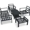 Premium loungegrupp i underhållsfritt aluminium | Hamnviken