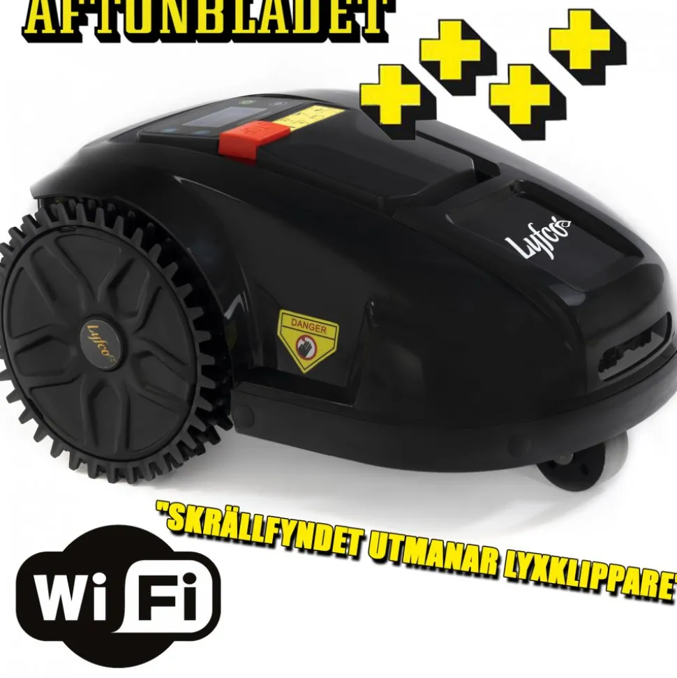 Robotgräsklippare 1500m² - Lyfco E1800 WiFi 2021