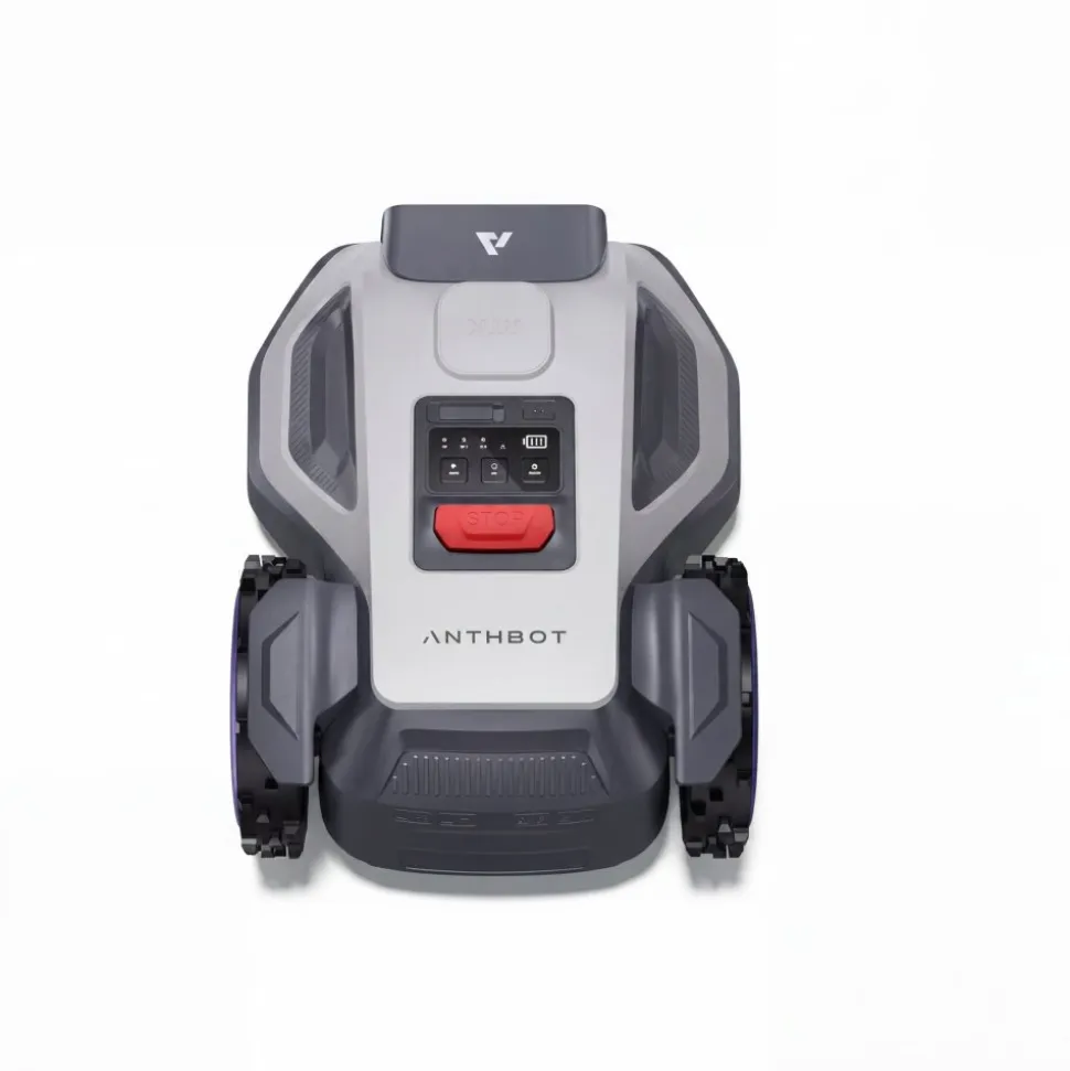 Robotgräsklippare utan begränsningskabel 500 m² | Centimeterprecision med RTK + AI Vision | ANTHBOT M5