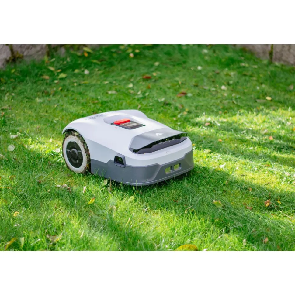 Robotgräsklippare utan slinga 2000m² | RTK + 3D Vision med 4 AI-kameror | ANTHBOT Genie 1000