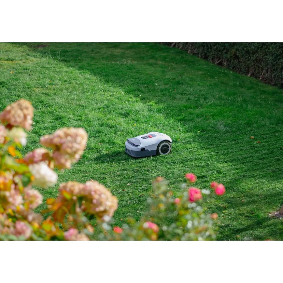 Robotgräsklippare utan slinga 2000m² | RTK + 3D Vision med 4 AI-kameror | ANTHBOT Genie 1000