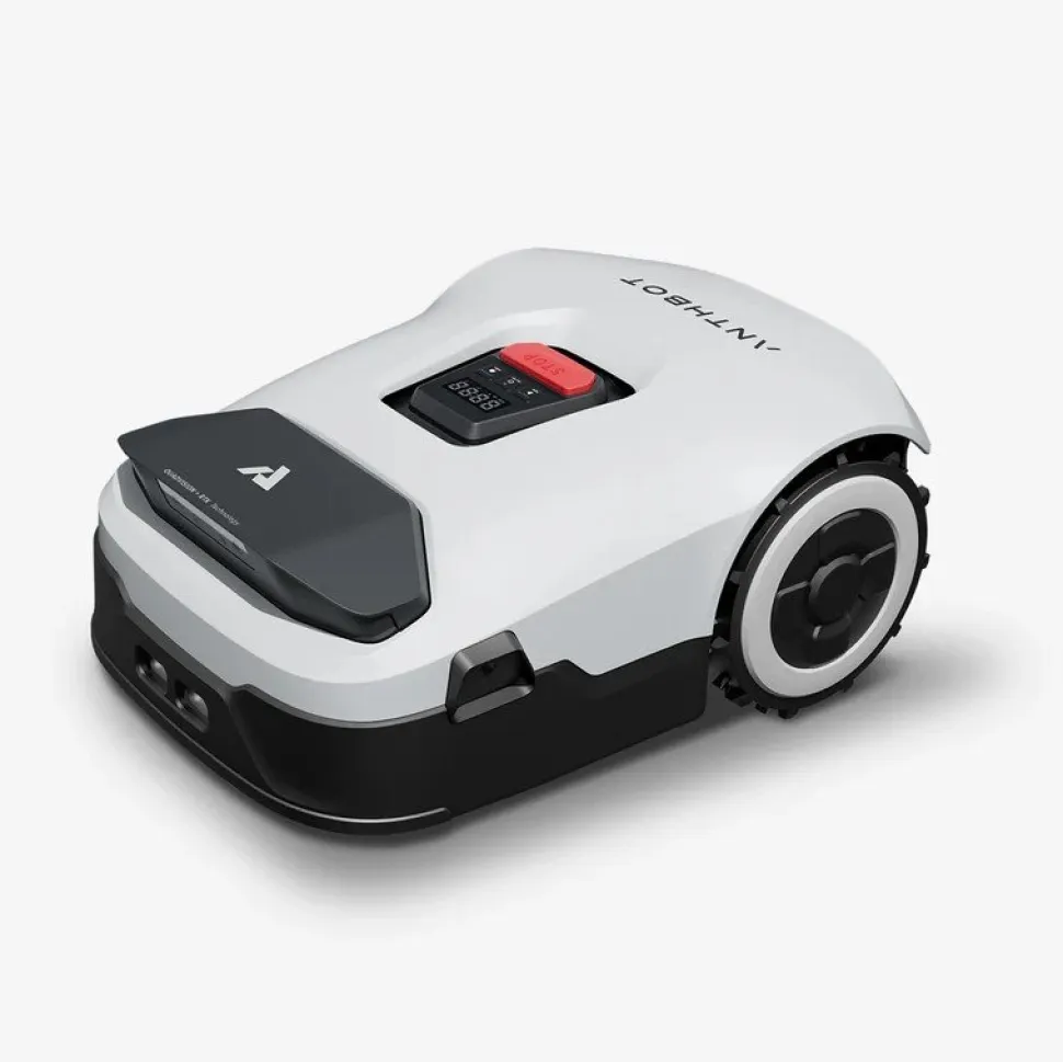 Robotgräsklippare utan slinga 2000m² | RTK + 3D Vision med 4 AI-kameror | ANTHBOT Genie 1000