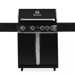 Rostfri gasolgrill med varmluftsfunktion | Malibu/Nashville Blackline