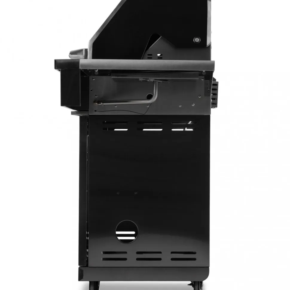 Rostfri gasolgrill med varmluftsfunktion | Malibu/Nashville Blackline