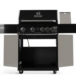 Rostfri gasolgrill med varmluftsfunktion | Malibu/Nashville Blackline