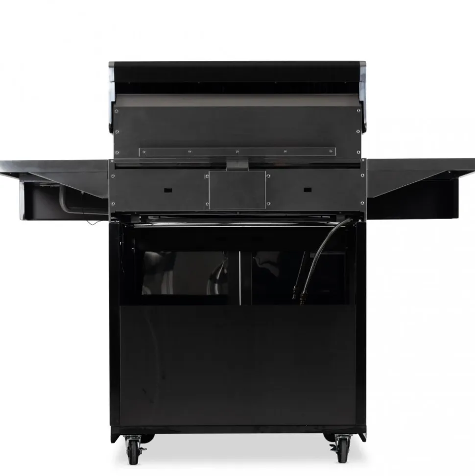 Rostfri gasolgrill med varmluftsfunktion | Malibu/Nashville Blackline