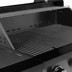 Rostfri gasolgrill med varmluftsfunktion | Malibu/Nashville Blackline