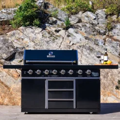 Rostfri gasolgrill/utekök | Varmluftsfunktion | New Orleans Blackline
