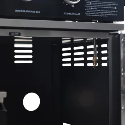 Rostfri gasolgrill/utekök | Varmluftsfunktion | New Orleans Blackline